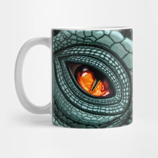 Reptile Eye Creepy Close Up Mug